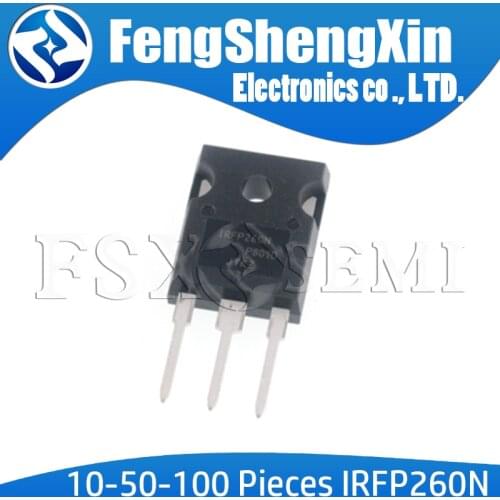 10-50-100pcs/lot NEW IRFP260NPBF IRFP260N TO-247 IRFP260 Power MOSFET IC