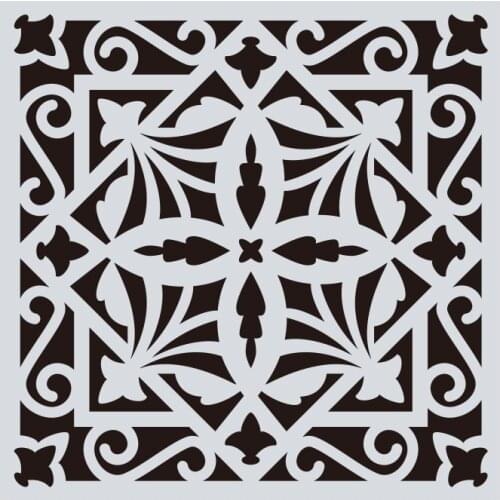 15*15 mandala Layering Stencils for Diy scrapbook/photo album Decorative Embossing Painting Drawing stencil,home decor