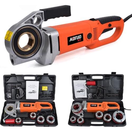 2000W-2300W High Power hand-held electric threading machine Electric Pipe Threader Threading Machine