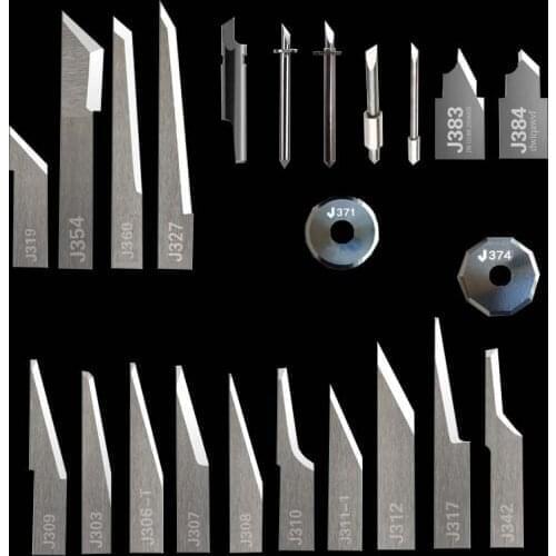 5PCS JWEI Oscillating Knife Vibration Jingwei CNC Digital Vibrating Leather Foam Cutting Machine J202 J208 J302 J308 J391 J603