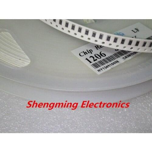 5000pcs 1206 SMD 5% 1/4W chip resistors 0 ohm ~ 10M ohm 0R 10R 100R 220R 330R 470R 1K 4.7K 10K 100K 220K 330K 470K 680K