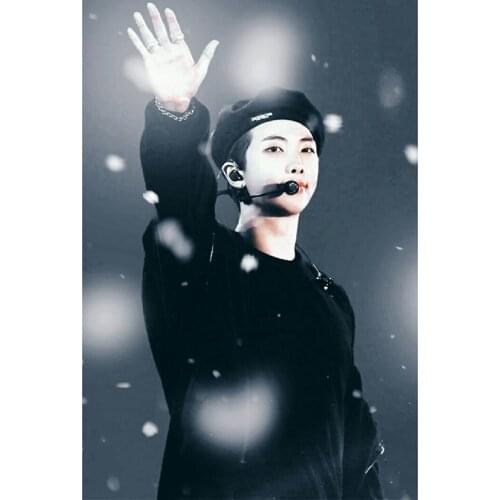 New 5D DIY Full square/round diamond painting singer Nam-joon Kim 3D embroidery cross stitch Diamond mosaic Home dector Gift YC5