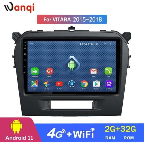 Android 8.0 2+32G wifi and 4G 2.5D full touch screen for Suzuki Vitara 2015- 2018 support Wifi SWC OBD rear camera radio dvd