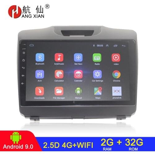 Android 9.0 2 din car radio car stereo For Chevrolet Trailblazer Colorado S10 Isuki D-max autoradio car audio 2G+32G 4G internet