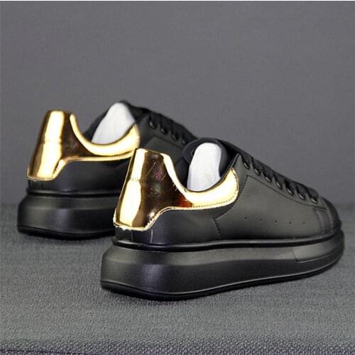 Brand high quality mens shoes designer sports shoes mens casual breathable lace up shoes increase womens shoes