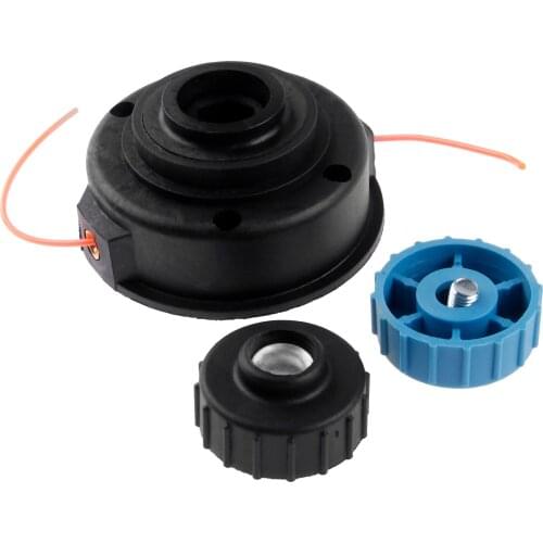 Black Plastic String Trimmer Bump Head Line Brush Cutter Head Lawn Mower Accessories for Strimmer Garden Tools Accessories