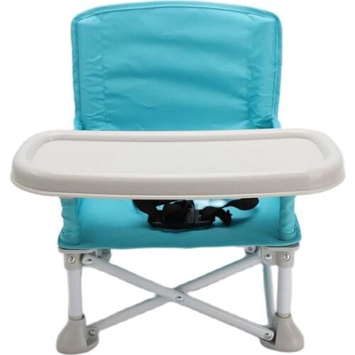Children folding chair baby dining table and chair portable outdoor folding chair multifunctional baby dining chair