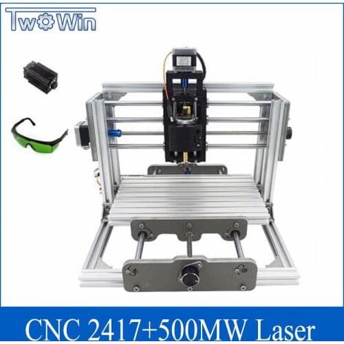 New CNC 2417 DIY CNC Engraving Machine 3axis Mini Pcb Pvc Milling Machine Metal Wood Carving Machine Cnc Router GRBL Control
