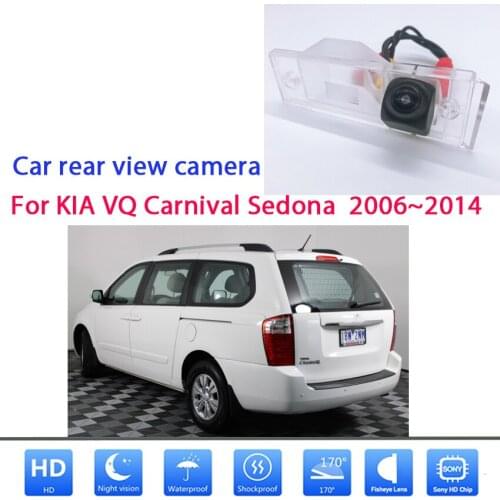 Rear View camera For KIA VQ Carnival Sedona 2006~2014 CCD Night Vision Backupcamera Parking camera license plate camera
