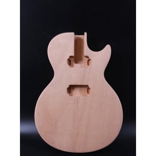 Mahogany Guitar Body For Lp Electric Guitar Replacement Set in Style Unfinished