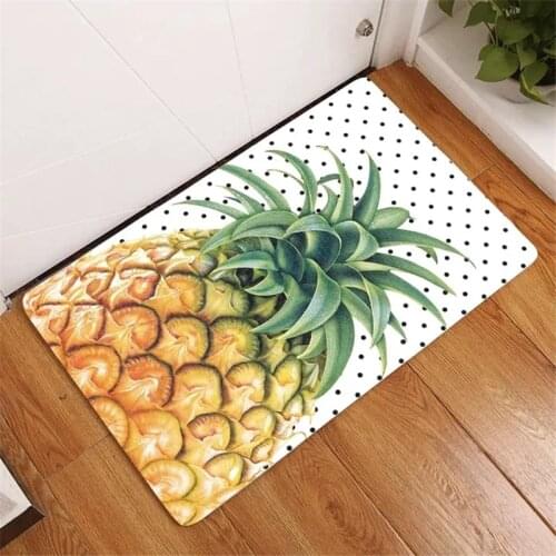Pineapple Dottle 3D Printed Door Mat Doormat Non Slip Door Floor Mats Decor Porch Doormat