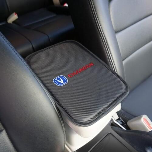 Car Armrest Pad Covers Auto Seat Armrests Storage Protection Cushion for Changan CS55 CS75 CS35 CS95 Accessories Car Styling