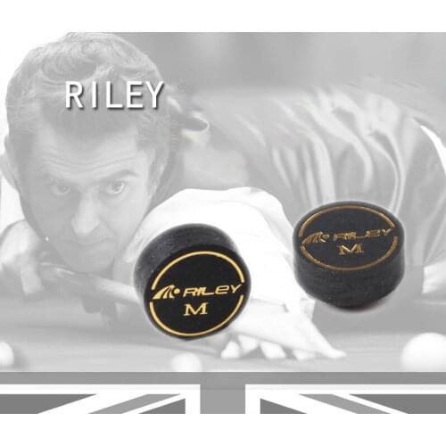 RILEY Snooker Cue Tip Billiard Cue Tip 9.5-11mm Tip Billiard Accessories Real Pigskin Made for Champion Billiard Snooker Cue Tip