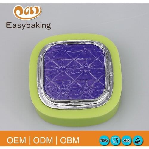 2016 New product square shape silicone mold for fondant mold handmade soap tools kitchen ware