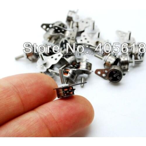 NEW 20pcs Japan Nidec 4 Wire 2 Phase micro stepper motor D7xH4mm with a small division bar for camera