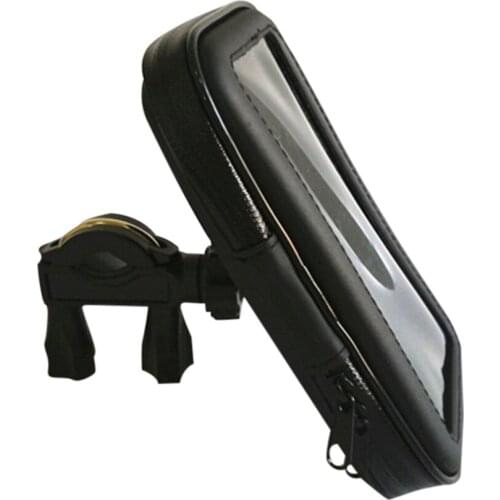 Universal Bicycle Mobile Phone Bracket Mountain Bike Bike Navigation Smart Phone Holder Waterproof QW