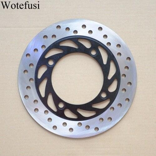 Wotefusi Rear Brake Disc Rotor For FJS 400 600 Silverwing SW-T 400 A9 Scooter C-ABS [MT104]