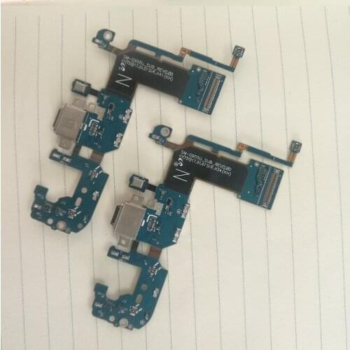 10pcs/lot For Samsung Galaxy S8 plus G955F / G955U charger charging connector usb dock port plug flex cable Ribbon