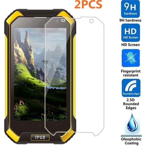 2PCS Tempered Glass For Blackview BV6000 Protective Film Explosion-proof 9H Screen Protector For Blackview BV6000 BV6000S