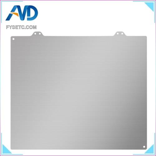 300x250mm QIDI X-Max Flexible Build Plate Spring Steel Sheet Applied PEI Print Surface with Magnetic sticker side B