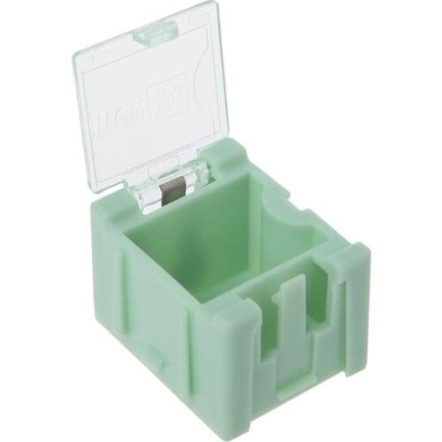50 Pcs/Set SMD SMT Electronic Component Container Mini Storage Boxes kit