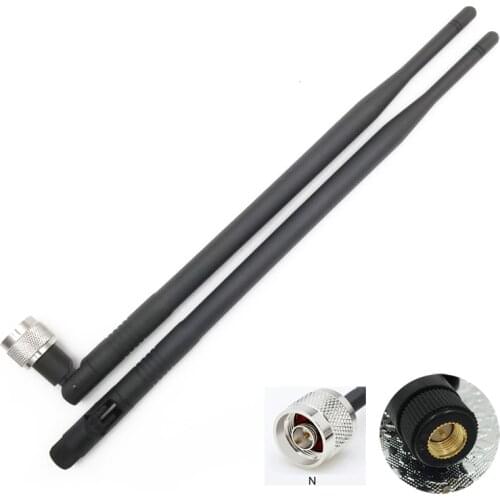 N-male connector 700 ~ 2700MHz omni directional antenna for CDMA & GSM & DCS & AWS & WCDMA & LTE signal amplifier