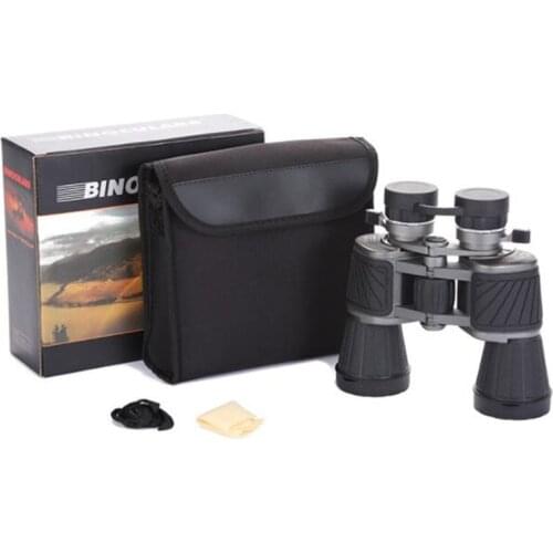 High Magnification 10X50 Big Eyepiece Wide-angle Night Vision Binoculars Outdoor Hunting Professional Military Binoculars