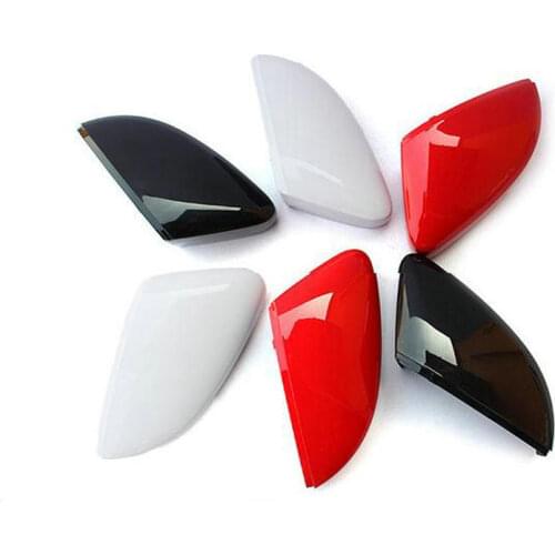 Apply to 2014-2017 Polo Rearview mirror shell Red white black back cover