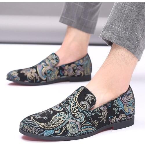 Elegant Shoes Men Classic Coiffeur Formal Shoes Men Oxford Loafers Men Wedding Shoes Brand Big Size Sepatu Slip On Pria Ayakkabi