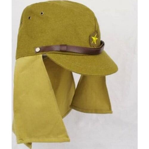 WWII IMPERIAL JAPANESE ARMY SOLDIER MILITARY HAT CAP - SIZE L