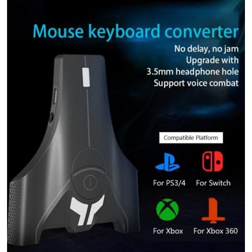 Gamepad Controller Converter For PS4 For Xbox For Switch Keyboard Mouse Adapter Game Handle With Customized Button Dropshiping