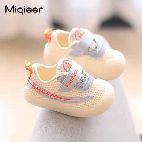 Spring Autumn Baby Toddler Shoes 2021 Children Sneakers Soft Non-slip Infant Breathable Mesh Shoes Fashion Girls Causal Sneakers