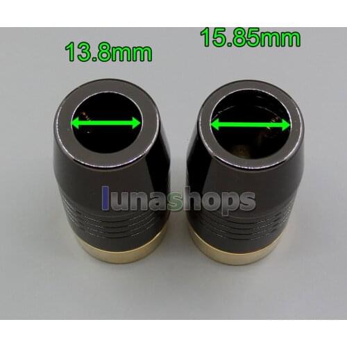 LN005437 HiFi Speaker Audio Cable Splitter Adapter Copper Plug For DIY Custom Cable