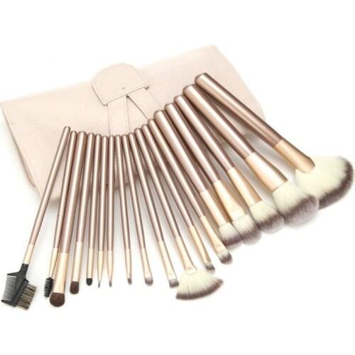 Newest comestic make up tool Professional Foundation Powder Blush Blush Eyeliner makeup brush set kit 12pcs &18pcs& 24pcs