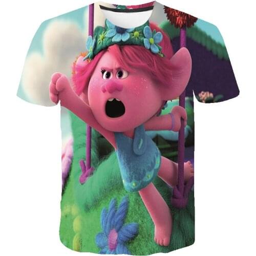 2021new short-sleeved interesting Harajuku mens printed T-shirt NEW summer clothes fluffy Sprite girl T-shirt men and women tee