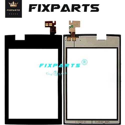 Original New Touch 3.0'' For Nokia Asha 300 N300 Black Touch Screen Digitizer Sensor Front Glass Lens panel