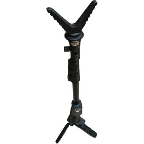 Outdoor Hunting Accessories Shooting Stick Rack V-Yoke Shooting Gun Rest / Rack Universal Camera Tripod