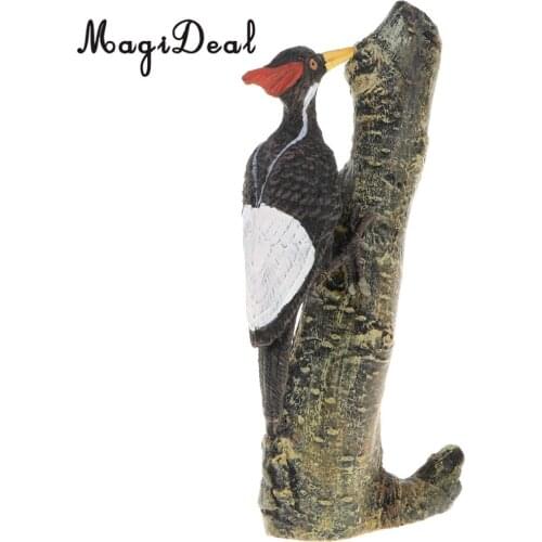 Plastic Woodpecker Animal Figurine Toy for Kids Toddlers, Children Birthday Christmas Gift Home Decor