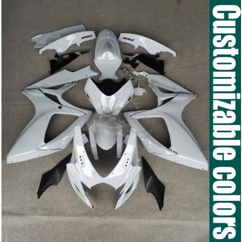Fit For Suzuki GSXR600 GSX-R 750 2006 2007ABS Injection Full Fairing Set Bodywork Kit Panel GSXR 600 GSXR750 GSXR 750 K6 06 07