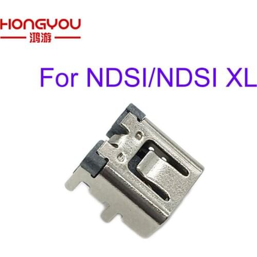2PCS For NDSi Charging Port Socket Replacement for Nintendo For NDSi XL LL Power Jack