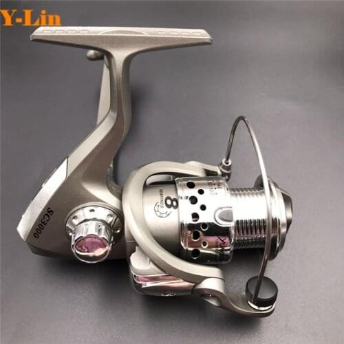 Fishing Spinning Reel For Carp SC3000-7000 8BB Wheel Saltwater Freshwater Sea Fishing