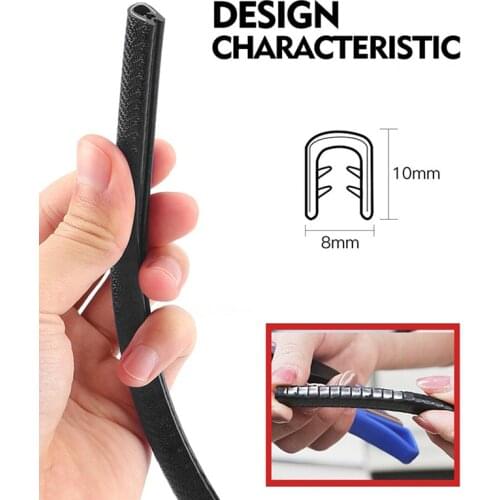 Car Door Edge Protector Universal Auto Door Guard Protective Strips for Lexus ES250 RX350 330 ES240 GS460 CT200H CT DS LX LS IS