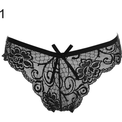 Women Sexy Cute Lace V-string Briefs Panties Thongs G-string Lingeries Underwear Womens Underwear Sexy Panties Female Underpant