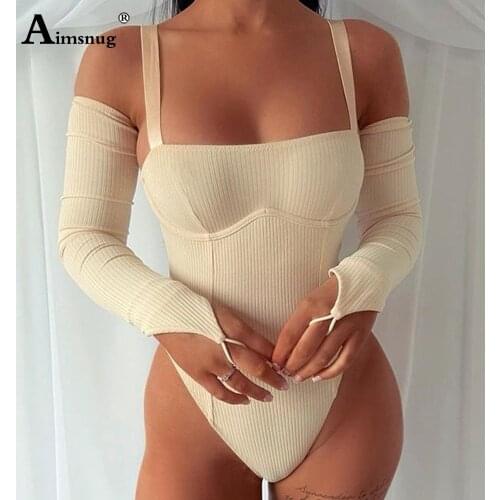 Women One Piece Swimsuit Raglan sleeves Knitted Swimwear 2021 Europeans Style Bathing Suit Sexy Female One-piece Bodysuits