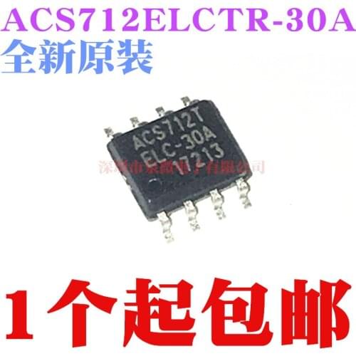 1 pçs/lote ACS712 ACS712ELCTR-30A-T SOP8
