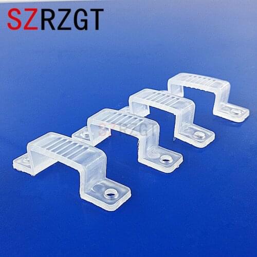 10pcs Led strip Mounting Clip 12mm Plastic buckle High Quality Flexible Accessories