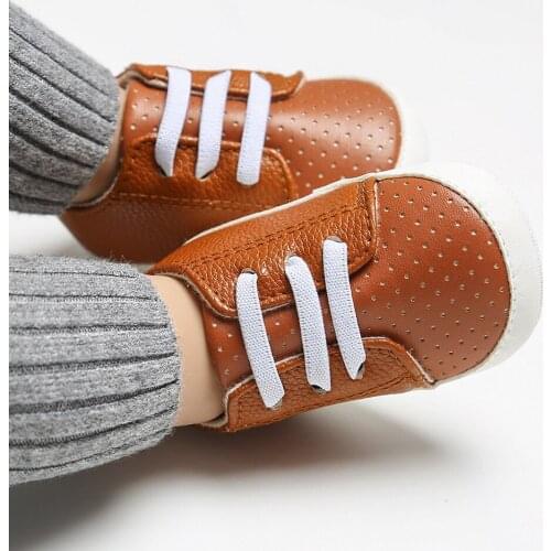 Baby Shoes Boy Newborn Infant Toddler Soft Sole Anti-slip PU Leather First Walkers Crawl Crib Moccasins Shoes