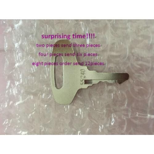 For 55240 for Kubota Heavy Equipment / Construction Ignition Key