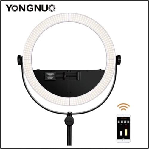 YONGNUO YN508 2-in-1 Bi-Color LED Video Ring Light 3200K-5600K for Live Video Beauty Selfie for Smartphone DSLR Camera
