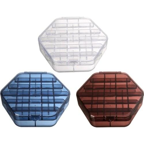 Double Layer Clear Acrylic Jewelry Box Storage Container Organizer Divider Case for Earrings Necklaces Rings